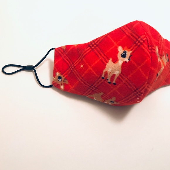 🎅🏻Rudolph Red Nosed Reindeer & Clarice Face Mask - Picture 5 of 8